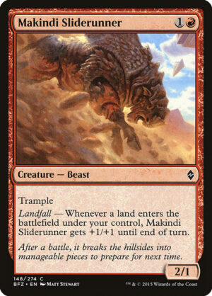 Makindi Sliderunner<br /><span class="collector-number">Collector No. 148</span>