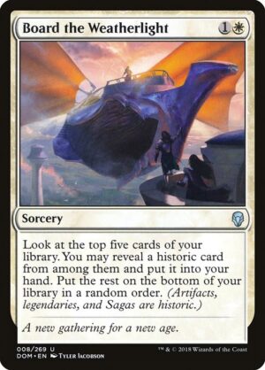 Board the Weatherlight<br /><span class="collector-number">Collector No. 8</span>
