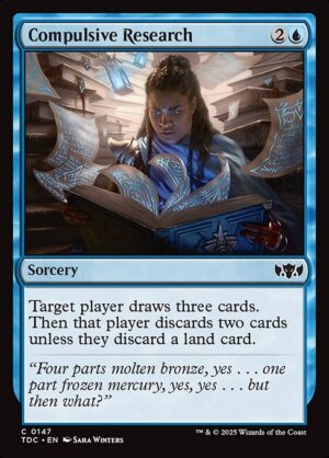 Compulsive Research<br /><span class="collector-number">Collector No. 147</span>