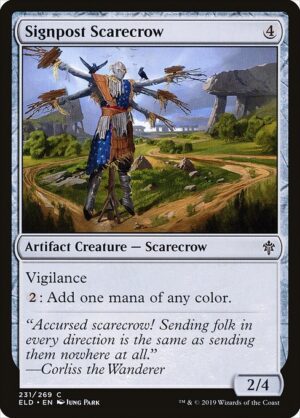 Signpost Scarecrow<br /><span class="collector-number">Collector No. 231</span>