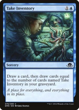 Take Inventory<br /><span class="collector-number">Collector No. 76</span>