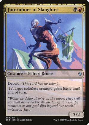 Forerunner of Slaughter<br /><span class="collector-number">Collector No. 204</span>