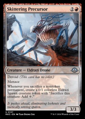 Skittering Precursor<br /><span class="collector-number">Collector No. 137</span>