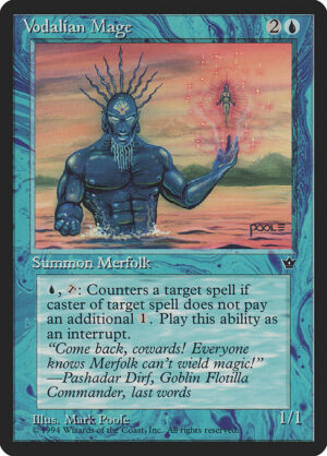 Vodalian Mage<br /><span class="collector-number">Collector No. 30b</span>