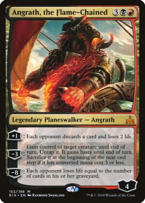 Angrath, the Flame-Chained<br /><span class="collector-number">Collector No. 152</span>