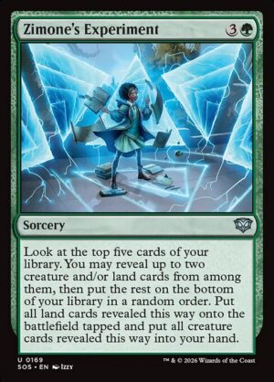 Zimone's Experiment<br /><span class="collector-number">Collector No. 169</span>