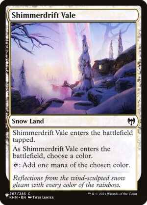 Shimmerdrift Vale<br /><span class="collector-number">Collector No. KHM-267</span>