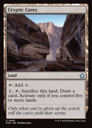 Cryptic Caves<br /><span class="collector-number">Collector No. 686</span>