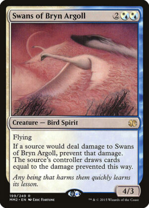 Swans of Bryn Argoll<br /><span class="collector-number">Collector No. 199</span>