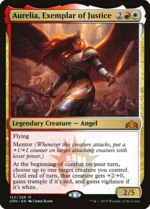 Aurelia, Exemplar of Justice<br /><span class="collector-number">Collector No. 153</span>