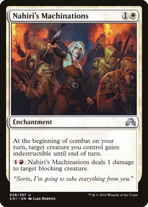 Nahiri's Machinations<br /><span class="collector-number">Collector No. 28</span>