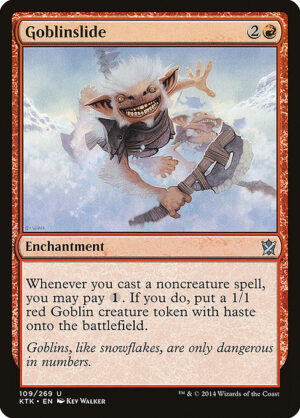 Goblinslide<br /><span class="collector-number">Collector No. 109</span>