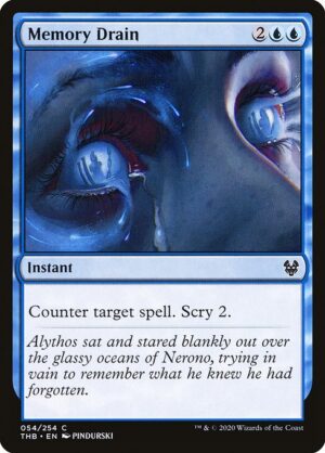 Memory Drain<br /><span class="collector-number">Collector No. 54</span>