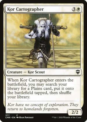 Kor Cartographer<br /><span class="collector-number">Collector No. 377</span>
