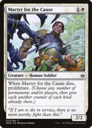 Martyr for the Cause<br /><span class="collector-number">Collector No. 23</span>