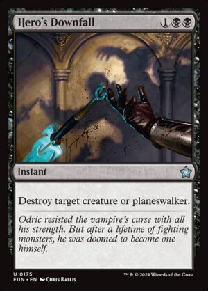 Hero's Downfall<br /><span class="collector-number">Collector No. 175</span>
