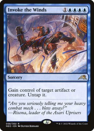 Invoke the Winds<br /><span class="collector-number">Collector No. 58</span>