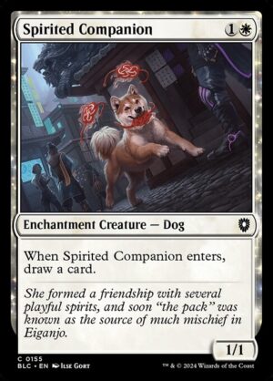 Spirited Companion<br /><span class="collector-number">Collector No. 155</span>