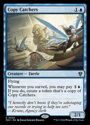 Copy Catchers<br /><span class="collector-number">Collector No. 20</span>