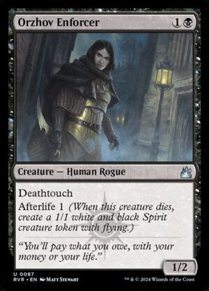 Orzhov Enforcer<br /><span class="collector-number">Collector No. 87</span>