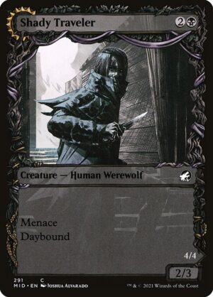 Shady Traveler // Stalking Predator<br /><span class="collector-number">Collector No. 291</span>