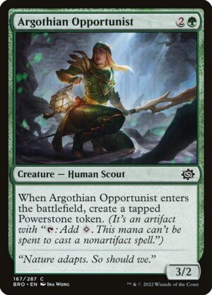 Argothian Opportunist<br /><span class="collector-number">Collector No. 167</span>