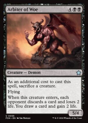 Arbiter of Woe<br /><span class="collector-number">Collector No. 55</span>