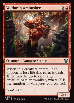 Voldaren Ambusher<br /><span class="collector-number">Collector No. 180</span>
