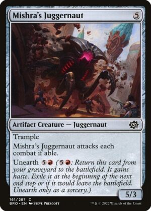 Mishra's Juggernaut<br /><span class="collector-number">Collector No. 161</span>