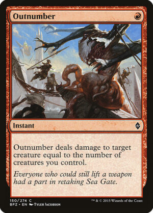 Outnumber<br /><span class="collector-number">Collector No. 150</span>
