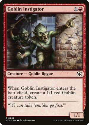 Goblin Instigator<br /><span class="collector-number">Collector No. 282</span>