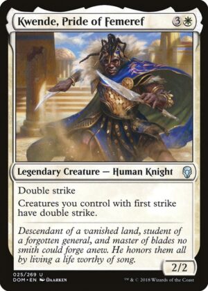 Kwende, Pride of Femeref<br /><span class="collector-number">Collector No. 25</span>
