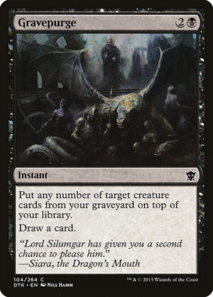 Gravepurge<br /><span class="collector-number">Collector No. 104</span>