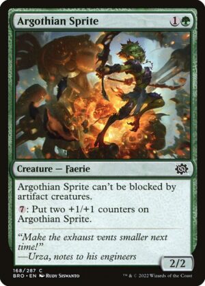 Argothian Sprite<br /><span class="collector-number">Collector No. 168</span>