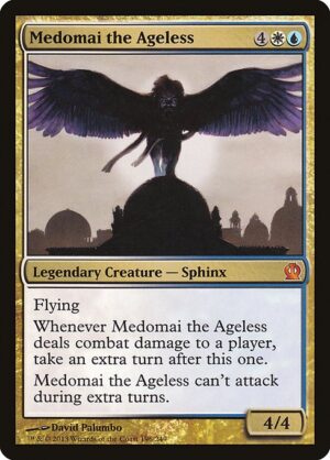 Medomai the Ageless<br /><span class="collector-number">Collector No. 196</span>