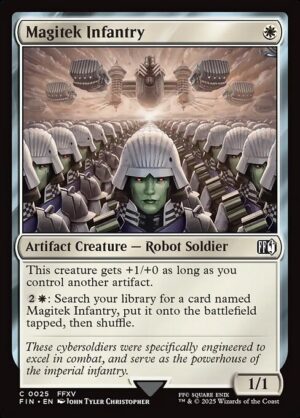 Magitek Infantry<br /><span class="collector-number">Collector No. 25</span>