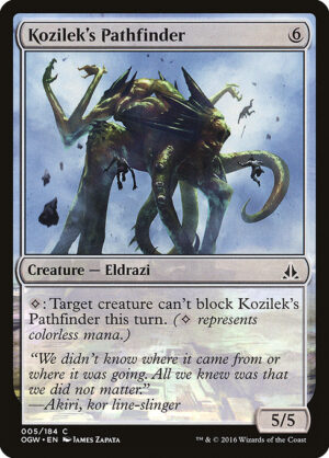 Kozilek's Pathfinder - Foil<br /><span class="collector-number">Collector No. 5</span>