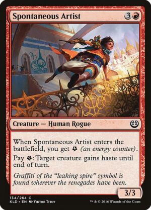 Spontaneous Artist<br /><span class="collector-number">Collector No. 134</span>