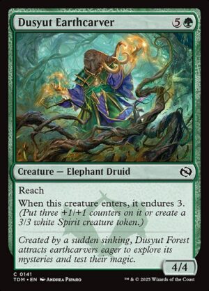 Dusyut Earthcarver - Foil<br /><span class="collector-number">Collector No. 141</span>