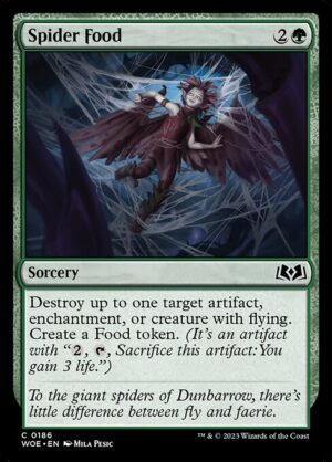 Spider Food<br /><span class="collector-number">Collector No. 186</span>