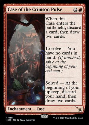 Case of the Crimson Pulse<br /><span class="collector-number">Collector No. 114</span>