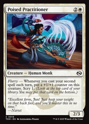 Poised Practitioner - Foil<br /><span class="collector-number">Collector No. 18</span>