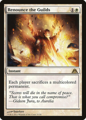 Renounce the Guilds<br /><span class="collector-number">Collector No. 5</span>