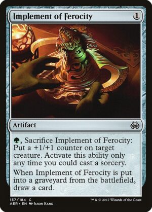 Implement of Ferocity<br /><span class="collector-number">Collector No. 157</span>
