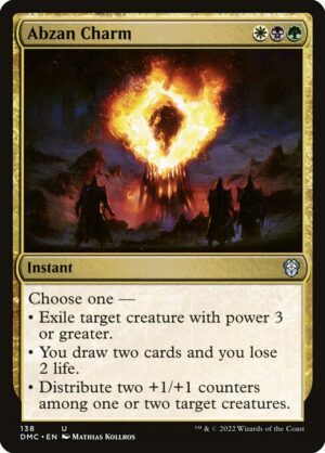 Abzan Charm<br /><span class="collector-number">Collector No. 138</span>