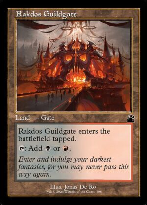 Rakdos Guildgate<br /><span class="collector-number">Collector No. 408</span>