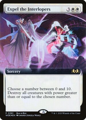 Expel the Interlopers - Foil<br /><span class="collector-number">Collector No. 381</span>