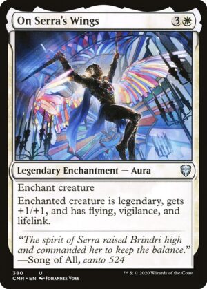 On Serra's Wings<br /><span class="collector-number">Collector No. 380</span>