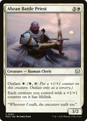 Abzan Battle Priest<br /><span class="collector-number">Collector No. 164</span>