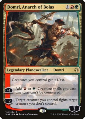 Domri, Anarch of Bolas<br /><span class="collector-number">Collector No. 191</span>